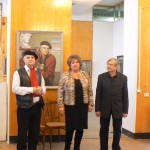 поэт Раевский, художник Полозов и поэт Вера Кулемина