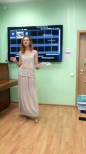 Дарья Ленда читает стихи Николая Димчевского