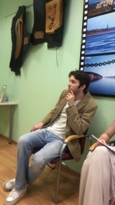 Роман Михащук готовится к выступлению