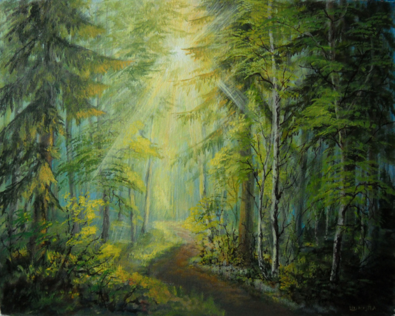 Пейзаж — Наталья Шарова (8)